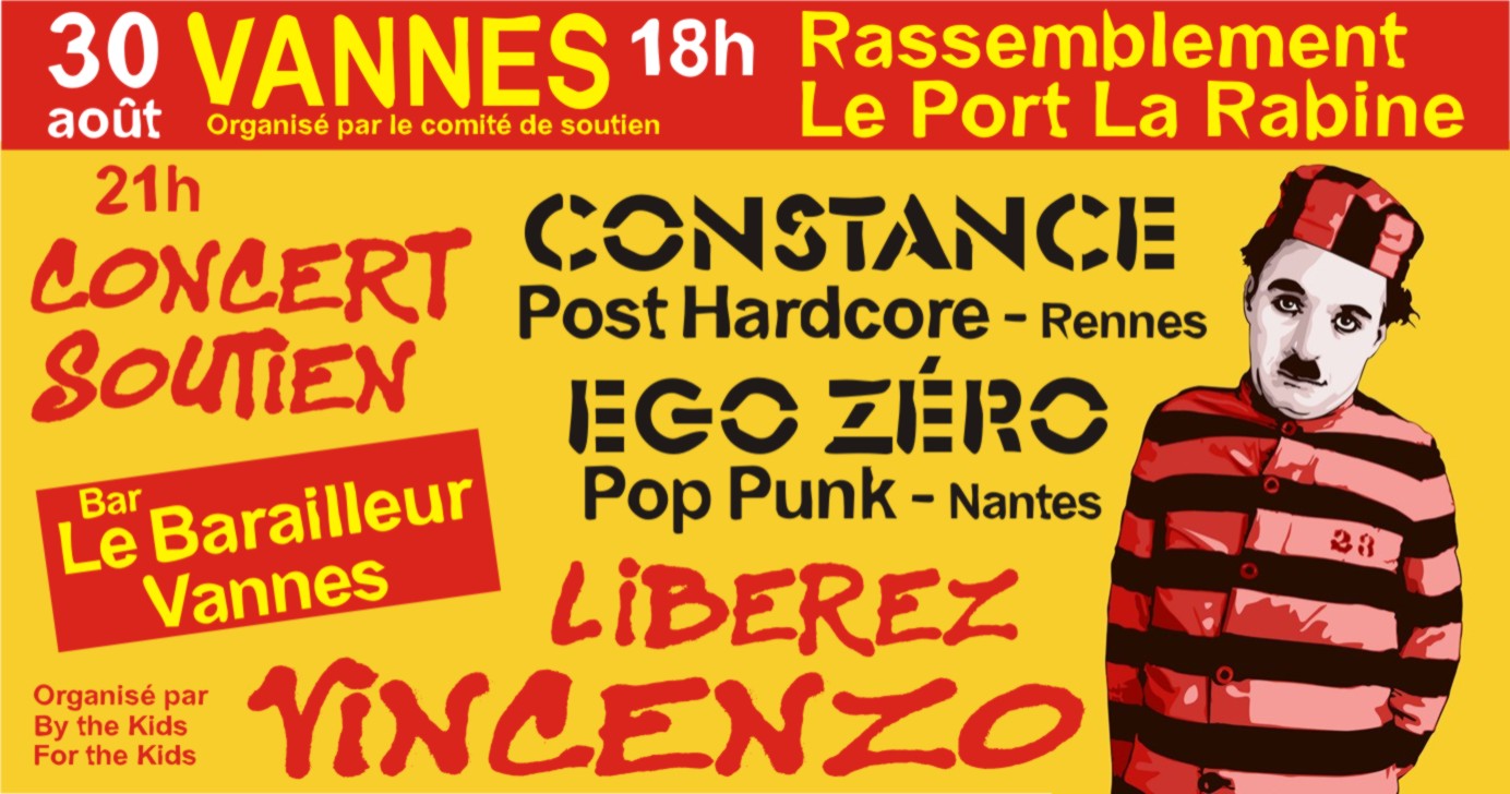 Concert punk de soutien au Bar Ailleurs - Vannes